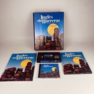 Inglés Sin Barreras Lesson 2 "Conociéndonos Más"VHS - CD - Manual Workbook Set